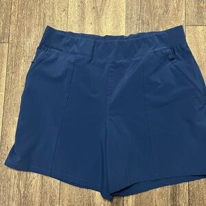 Columbia PFG Men's Size Medium Blue Fishing Shorts Nylon Elastic Waist